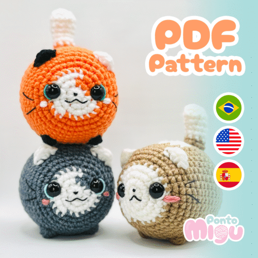 Receita PDF Gatinho Migu (Arquivo digital)