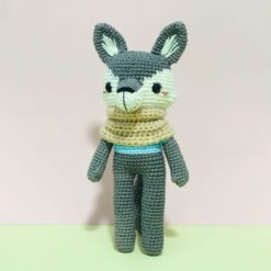 Lobo Amigurumi - Pronta Entrega
