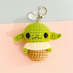 Baby Yoda Chaveiro Amigurumi - Pronta Entrega