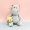 Hipopótamo Amigurumi - Pronta Entrega