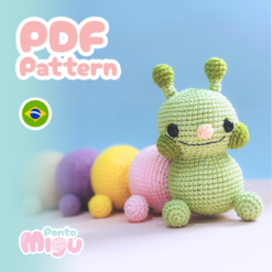 Receita Amigurumi Centopeia - Padrão PDF (Arquivo Digital)
