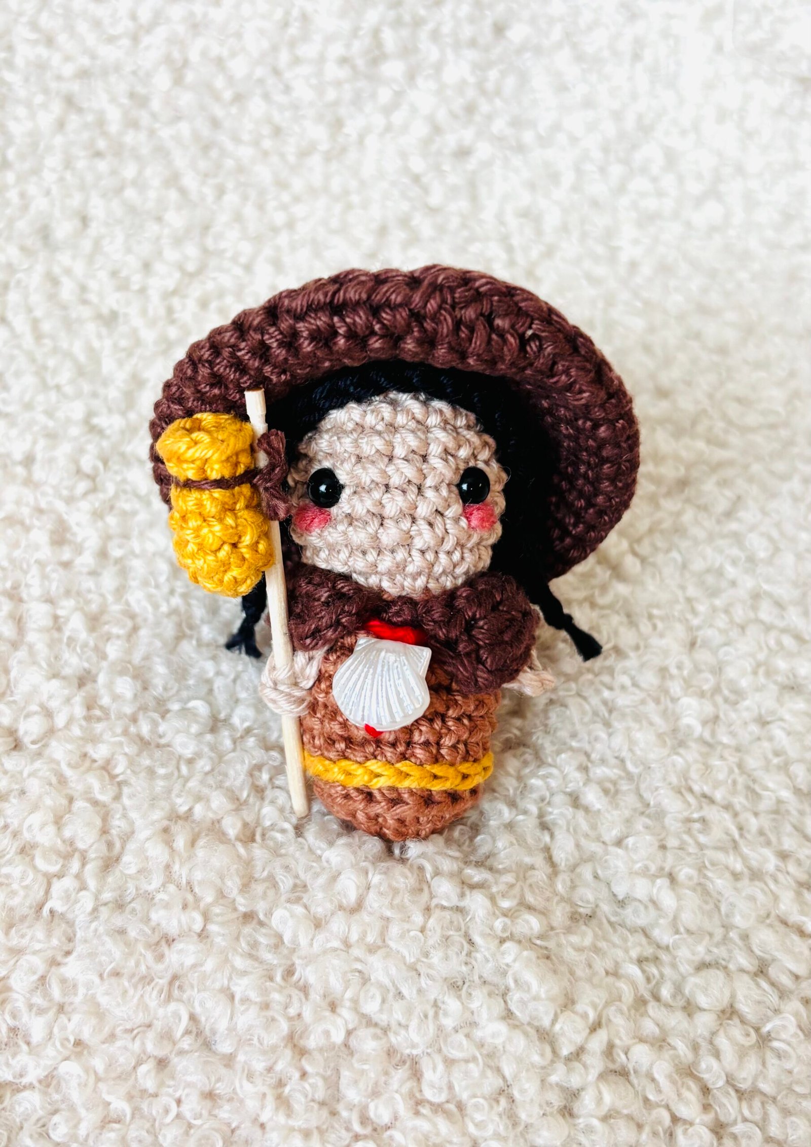 Receita Amigurumi Mini Apóstolo e Peregrina - Padrão PDF (Arquivo Digital) - Imagem 5