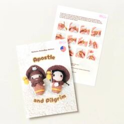 Receita Amigurumi Mini Apóstolo e Peregrina - Padrão PDF (Arquivo Digital) - Imagem 2